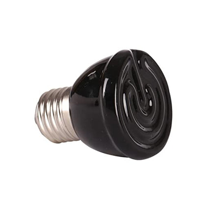 E27 25W 50W 75W 100W E27 Pet Heating Lamp Infrared Ceramic Heat Light Bulb Pet Brooder Reptile Lamp(50W) - color: 50W