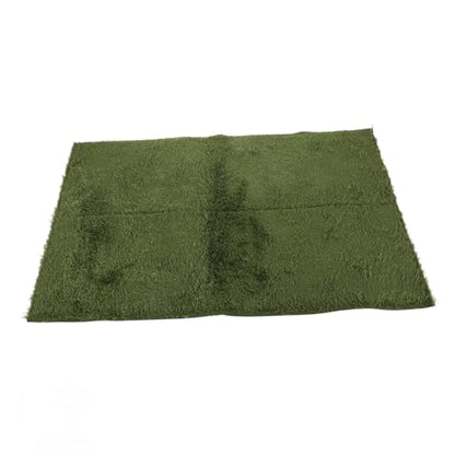 Reptile Carpet Terrarium Liner Moisture Retaining Faux Grass Mat for Snakes Tortoises and Frogs Easy-Clean Substrate for Terrariums - size: 60.00X40.00X0.50CM