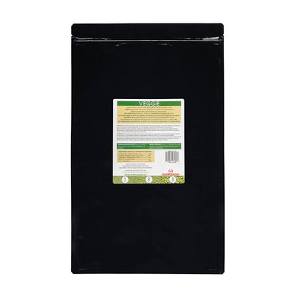 Northfin Veggie Fish Food, Slow-Sinking Pellets, 1mm, 2.5kg | Veggie Formula; slow-sinking pellets for herbivorous & omnivorous fish; organic kelp first ingredient; crafted in Canada - size: 5.5 Pound (Pack of 1), style: 1mm
