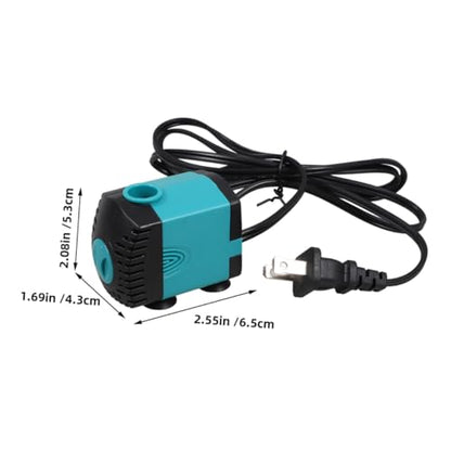 Sosoport Small Submersible Water Pump for Fish Tank and Hydroponics Energy Saving and Easy to Install High Efficiency Circulation for Aquariums and Water Features