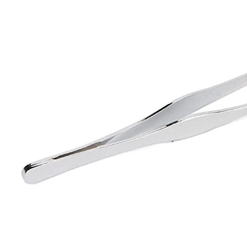Aquarium Tweezers, 45cm Stainless Steel Feeding Tongs, Rust Long Handle for Reptile, Plant, and Deep Tank Use (Straight Tweezers) - size: Straight Tweezers