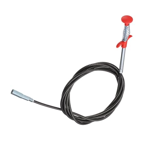 HARFINGTON Flexible Grabber Claw Pick Up Tool 0.47" Dia. 118" 4 Claws Stainless Steel Cleaning Hook Unclog Sink Sewer Hair Drain Cleaner Tool Sink Unclogger for Toilet Bathtub Sewer - size: 118"