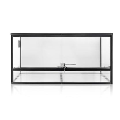 50 Gallon Bearded Dragon Tank, 36x18x18 Reptile Terrarium - size: 36x18x18" (50 Gallon)