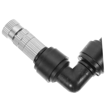 Toyvian Garden Spray Head Misting Nozzle for Reptile Tanks Plants Moss Efficient Watering Tool with Fine Atomizing Spray for Humidity Control and Easy Disassembly - size: 14.00X13.50X2.00CM