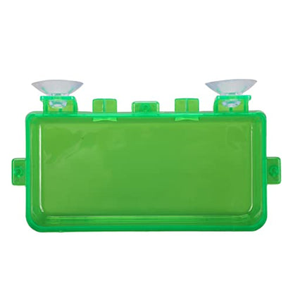 Reptile Water Bowl, Chameleon Feeder Reptile Feeding Feeder Suction Cup Feeder Reptile Feeding Dish Reptile Feeding Food Water Bowl for Gecko Lizard (Large Size 26inch)