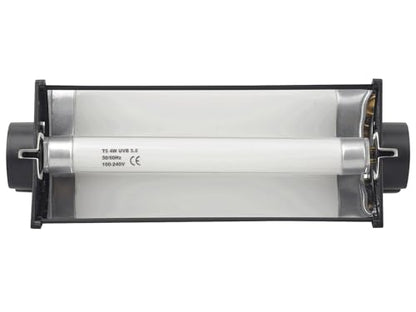 Sundew UVB 5.0 T5 Reptile Lighting Kit, 4W Compact T5 UVB Tube with Fixture, UVB Lighting System for Small Terrariums (4-Watt/6.5 Inches) - size: 4-Watt/6.5 Inches