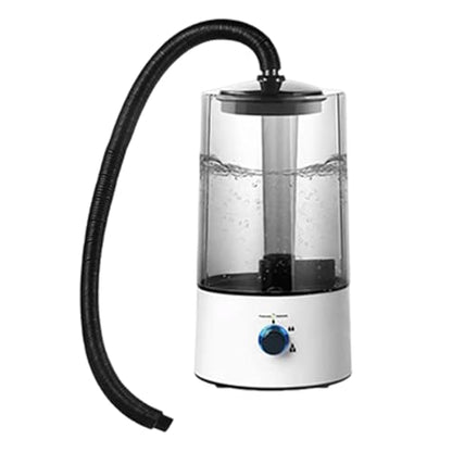 4L Reptile Humidifier Fogger, Cool Mist Fog with Tube for Tortoise Habitat Amphibians, Compatible with All Terrariums, Cages and Enclosures, Reptile Humidifier Fogger for Home (White)