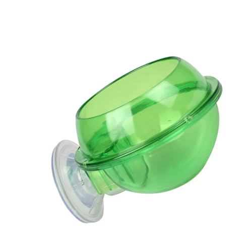 BESPORTBLE Reptile Tank Decor Suction Cup Feeder Bowl Reptile Food and Water Supply Kit for All Small Pets