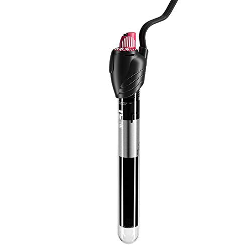 Hydor Theo Shatterproof Aquarium Heater, 100-Watt & Ideal For 14 To 26 Gallon Fish Tanks, 8.9-Inches Long - size: 100 Watt
