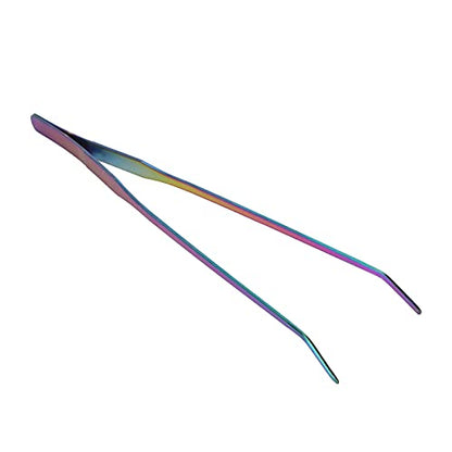 Aquarium Tweezers, Feeding Tongs 27cm Stainless Steel Long Tweezer Planted Tongs Feeding Tools Long Tweezers for Aquatic Plants, Reptile, Snakes, Lizards, Feeder (27cm