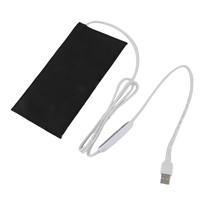 Reptile Heating Pad DC 5V Under Tank Terrarium with Temperature Control USB Power Safety 4 Gear Adjustment Reptile Heat Mat for Turtle Tortoise Snakes Lizard Gecko (20x25cm) - size: 20x25cm