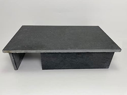 TheFrogHouse Slate Stone Reptile Hide 10x6x3 Natural Cave Decor