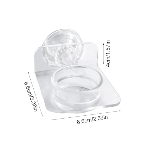 Gecko Feeder - Gecko Feeding Ledge Suction Cup, Reptile Food Feeder Bowl, Suction Cup Food Tray Lizard | Acrylic, Magnet, Bowls, Reptile Feeding Ledge for Lizards, Chameleons, Tree Frogs, - color: B