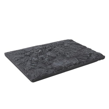 CHICIRIS 3D Reptile Background, Aquarium Background Foam Rock Wall Decor with 3D Textures for Fish Tank Reptile Tank Terrarium (E) - size: E