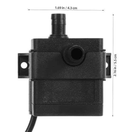 Mini Submersible Water Pump and Smooth Abs Surface with Quiet Operation 90-240l/h Capacity Small Circulation Pump for Aquarium and Pet Fountain for Fish Tank Water Feature
