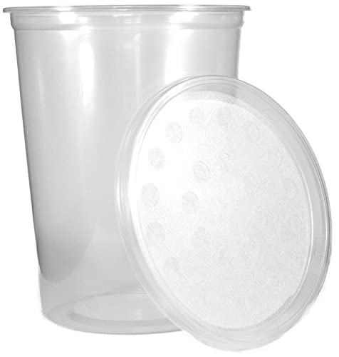 Josh's Frogs 32oz Insect Cup and Fabric Lid - size: 1 Count (Pack of 1), style: Fabric Lid