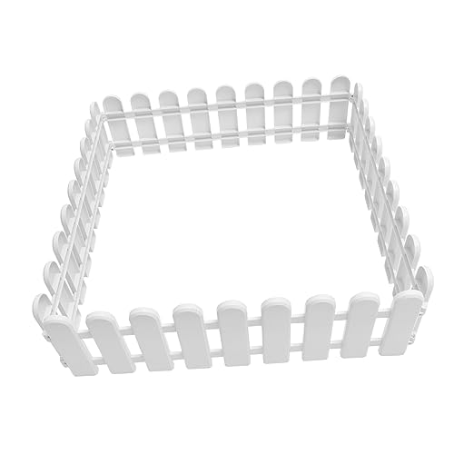 Tortoise Enclosure Outdoor 4 Pcs Pet Fences for Safe Pet Playpen Easy Install Plastic Fence Panels for Outdoor Tortoise Breeding 20.07 X 6.49 X 0.39 in
