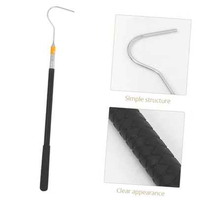 Stainless Steel Snake Catcher Tool Telescopic Snake Hook for Easy Handling Professional Trap