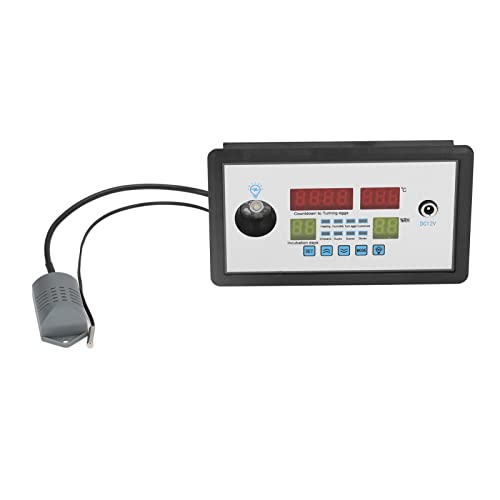 Zerodis Poultry Incubator Thermostat, Humidity and Temperature Intelligent Egg Incubator Thermostat Reptile Incubator Thermostat Incubator Thermostat for Duck Goose Eggs