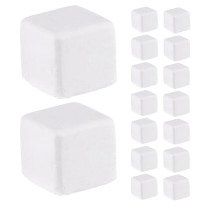 VALICLUD 30pcs Reptile Calcium Blocks for Turtles and Amphibians Natural Mineral with Trace Elements Stable Water Quality for Frogs Chameleons and Lizards