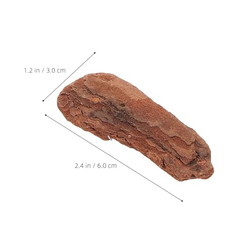 VICASKY 1Bag Natural Tree Bark Chips for Reptile Tank Bedding Lb Aquarium Decor for Terrarium Backdrop Rustic Pine Bark for Reptile Enclosure Rainforest Landscape