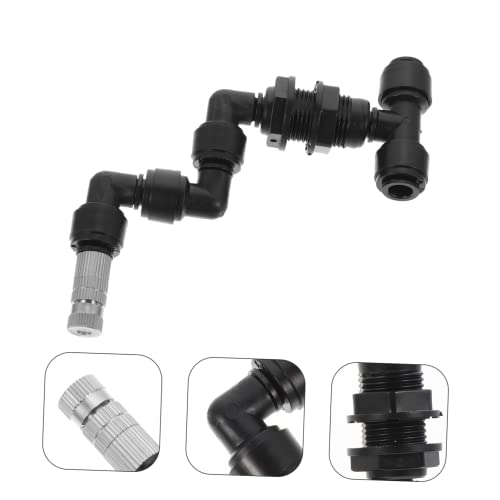 Toyvian Reptile Tank Mister Nozzle Spray Head for Humidifying Plants Gardens and Terrariums Design for Comfortable Pet Environments Fine Mist Atomization for - size: 10.00X9.00X2.00CM