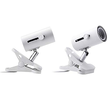 Superdream Reptile Lamp Fixture Holder, Adjustable Stand Socket for Pet Brooder Lizard Turtle Snake Aquarium Habitat Heat Lamps (Write) - color: Write