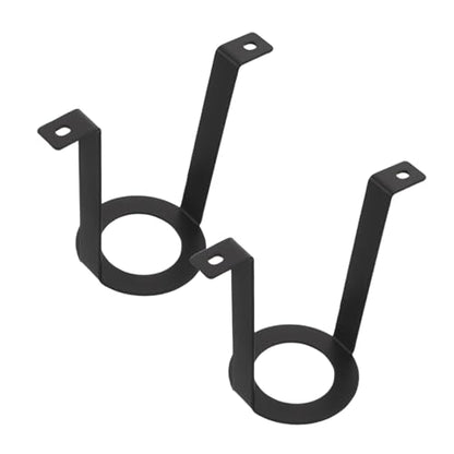 Reptile Heat Lamp Holder Bracket 2pcs U-Shaped Metal Socket Mount Adjustable Aquarium Lamp Stand for Terrariums Glass Tanks Lizard Cage Lighting