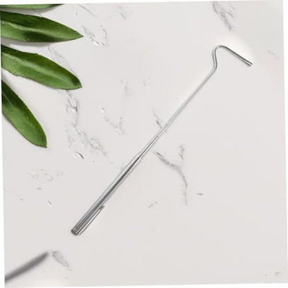 Totority Portable Stainless Steel Snake Hook and Retractable Reptile Handling Tool for Safe Snake Catching and Outdoor Adventures