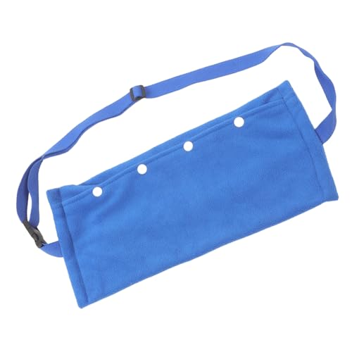 UPKOCH Portable Reptile Sling Carrier Bag Adjustable Strap Outdoor Travel Bag for Bearded Dragons Lizards Guinea Pigs Lightweight Durable Crawling Pet Carrier