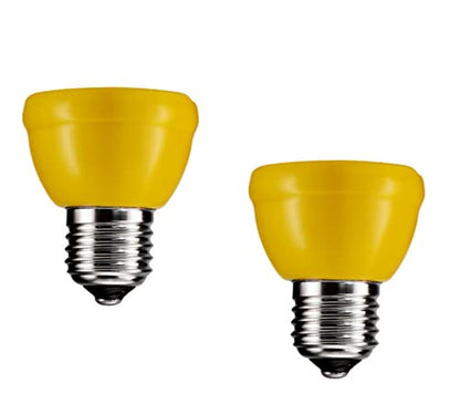 2-Pack 75W Mini Ceramic Heat Lamp Ceramic Heat Emitter Reptile Heat Bulbs Infrared Reptile Heater Lamp E26 No Light Emitting Brooder Coop Heater for Amphibian Lizard Aquarium Turtle Snake