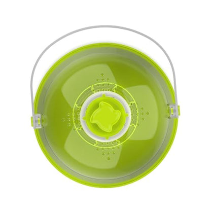 Snail Observation Terrariums Breeding Box, Round Snail Habitat Starter Terrarium Kit, Snail Feeding Box, Ideal for Snails, Beetles, Spiders, Small Reptile Insect Feeding bin Ecological Box