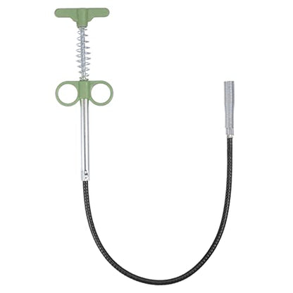 HARFINGTON Flexible Grabber Claw Pick Up Tool 24 Inch 4 Claws Stainless Steel Sewer Cleaning Hook Unclog Sink Sewer Hair Drain Cleaner Tool Sink Unclogger for Toilet Bathtub Sewer Green - color: Green, size: 24 Inch
