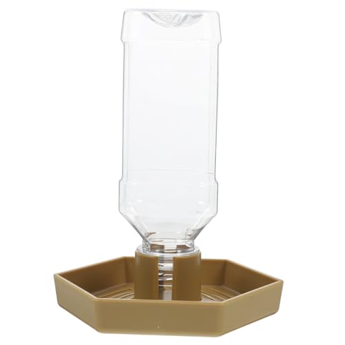 Abaodam Automatic Water Feeder for Reptiles Compact Tortoise Water Dish with Reservoir Design Safe Materials for Tortoises and Lizards Ensures Constant Hydration Tanks