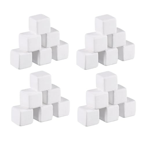 30pcs Natural Calcium Blocks for Reptiles and Amphibians Multi-Species Turtle Tortoise Frog Lizard Chameleon Supplement Teeth Grinding Aid Promotes Growth and Water Quality