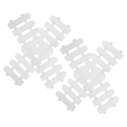 KESYOO 4Pcs Outdoor Plastic Fences for Tortoise Enclosures for Pet Breeding and Sunbathing Portable Playpen for Outdoor Use and Easy to Install