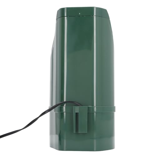 CHICIRIS Reptile Drinking Fountain, Water Dripper for Lizard Snake Spider with Pump, Artificial Plant Foliage for Reptile