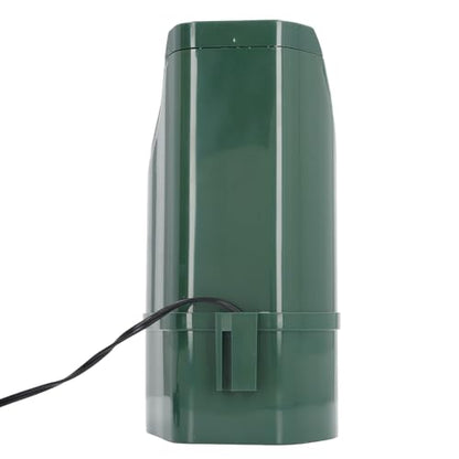 CHICIRIS Reptile Drinking Fountain, Water Dripper for Lizard Snake Spider with Pump, Artificial Plant Foliage for Reptile