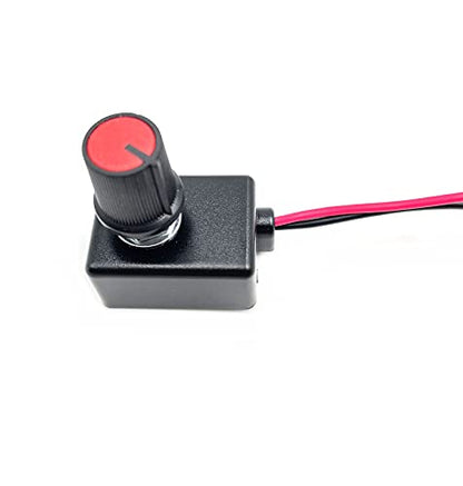 1pcs Mini DC 0/1-10V Dimmer Knob Controller Rotary Switch PWM Dimming for Dimmable LED Light Grow lamp Driver Interior Spotlight