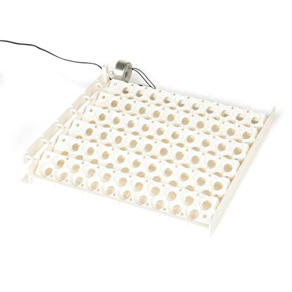 Farm Innovators 6 Pack Quail Rails - 20 Spot Small Egg Trays Only, Fits up to 120 Eggs Total - Compatible with Model 3200 Automatic Egg Turner