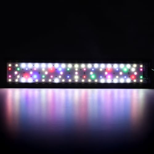 hygger IP68 Waterproof LED Aquarium Light 24/7 Cycle Full Spectrum Fish Tank Light with Timer Adjustable Brightness 12 Colors Aquarium Lamp for 37-42 in Freshwater Planted Tank - size: For 37-42 inch fish tank