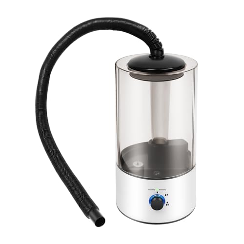 Reptile Humidifier Misters Fogger,Adjustable & Quiet Fogger/Mister for Chameleon, Automatic Terrarium Fogger for Beared Dragon Lizard Gecko Snake Tortoise