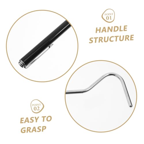 BESPORTBLE Stainless Steel Retractable Snake Hook Telescopic Snake Catching Tool and Grabbers
