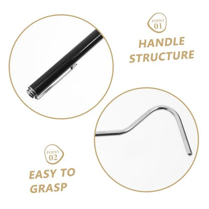 BESPORTBLE Stainless Steel Retractable Snake Hook Telescopic Snake Catching Tool and Grabbers