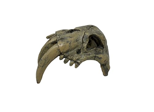 The Bio Dude - Dino Decor Sabertooth Tiger - Natural Looking Accent for bioactive terrariums and vivariums