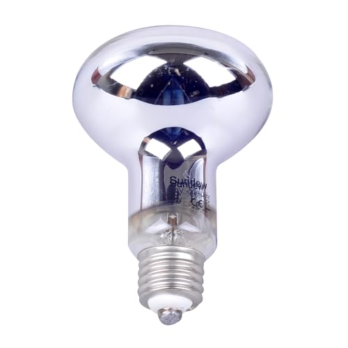 Sundew Mercury Vapor UVB Reptile Lamp 80W, 120V E26 – Clear Glass High-Intensity UVB (Clear) - color: Clear