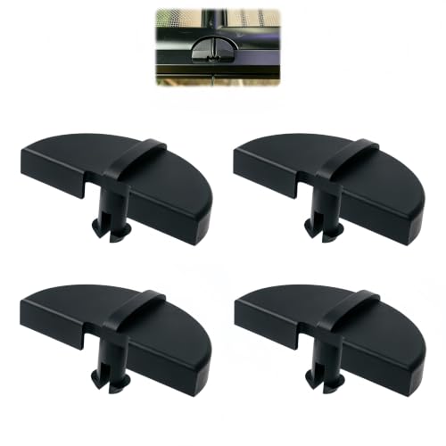 Easy-Lock Front Opening Habitat Box Compatible with Exo Terra Terrarium Enclosure for Reptiles, Secure Ventilated Acrylic Pet Habitat Tank with Locking System, 4-Pack