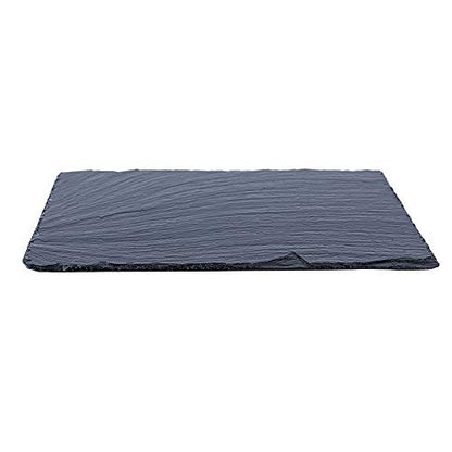 Reptile Basking Platform Tortoise Rock Plate Turtle Bathing Slate Feeding Food Dish Resting Terrace 8 * 12IN