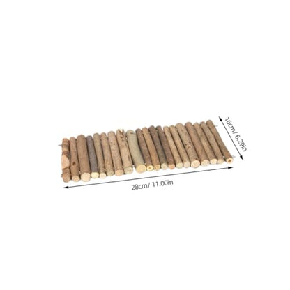 POPETPOP 2PCS Natural Reptile Shelter Hiding House for Tortoise Hamster and Lizard Solid Crawler Shelter for Pets