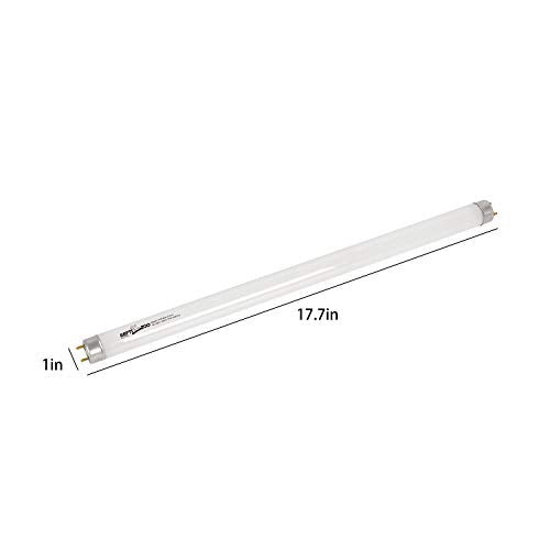 REPTI ZOO T8 Reptile Sun UVB Terrarium Desert Reptile 18 inch UVB Bulb Fluorescent Lamp Tube T8 15 Watt Habitat Lighting
